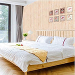 Set 10 Placi Tapet 3D, Flippy, 70 x 70 cm, Grosime 3 mm, din Rasina, Tip Placi de Lemn, Suprafata Acoperita 4.9 mp,