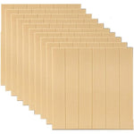 Set 10 Placi Tapet 3D, Flippy, 70 x 70 cm, Grosime 3 mm, din Rasina, Tip Placi de Lemn, Suprafata Acoperita 4.9 mp,