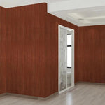 Set 10 Placi Tapet 3D, Flippy, 70 x 70 cm, Grosime 3 mm, din Rasina, Tip Placi de Lemn, Suprafata Acoperita 4.9 mp,