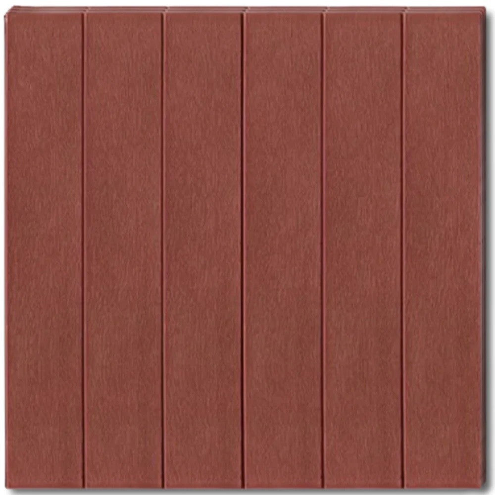Set 10 Placi Tapet 3D, Flippy, 70 x 70 cm, Grosime 3 mm, din Rasina, Tip Placi de Lemn, Suprafata Acoperita 4.9 mp,