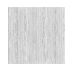 Set 10 Placi Tapet 3D, Flippy, 70 x 70 cm, Grosime 3 mm, din Rasina, Tip Placi de Lemn, Suprafata Acoperita 4.9 mp, Gri
