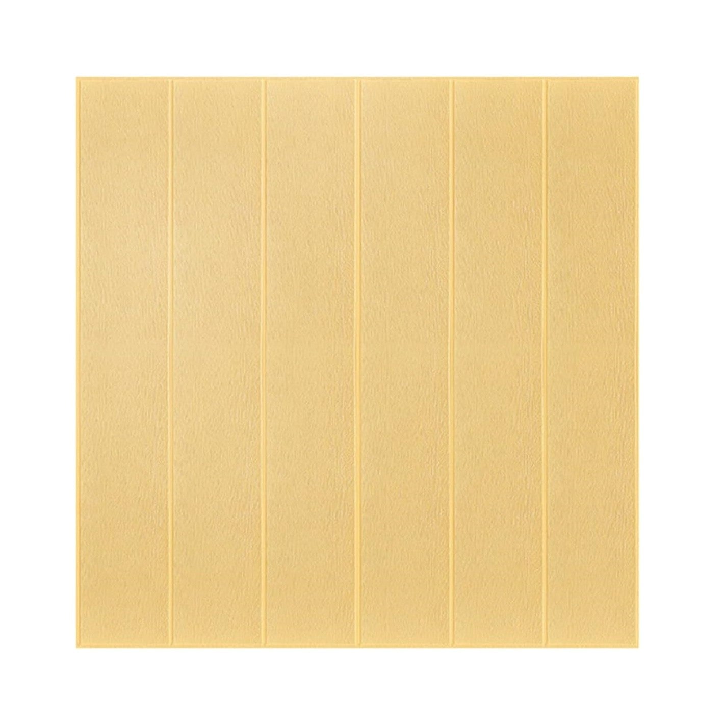 Set 10 Placi Tapet 3D, Flippy, 70 x 70 cm, Grosime 3 mm, din Rasina, Tip Placi de Lemn, Suprafata Acoperita 4.9 mp,