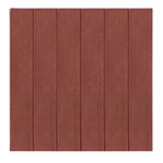 Set 10 Placi Tapet 3D, Flippy, 70 x 70 cm, Grosime 3 mm, din Rasina, Tip Placi de Lemn, Suprafata Acoperita 4.9 mp,