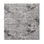 Set 10 Placi Tapet 3D, Flippy, 70 x 77 cm, Grosime 3 mm, din Polietilena, Model Caramida, Suprafata acoperita 5.3 mp,