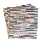 Set 10 Placi Tapet 3D, Flippy, 70 x 77 cm, Grosime 3 mm, din Polietilena, Model Caramida, Suprafata acoperita 5.3 mp,