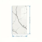 Set 10 Placi Tapet, Flippy, 60 x 30 cm, Grosime 1.5 mm, din PVC, Model Imitatie de Marmura, Suprafata acoperita 1.8 mp,