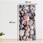 Set 10 Placi Tapet, Flippy, 60 x 30 cm, Grosime 1.5 mm, din PVC, Model Imitatie de Marmura, Suprafata acoperita 1.8 mp,