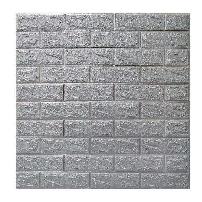 Set 10 Placi de Tapet, Flippy, Autoadezive, 70 x 77 cm, 2.5 mm Grosime, Suprafata Acoperita 5.3 mp, din PVC, Model