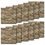 Set 10 Placi de Tapet, Flippy, Autoadezive, 70 x 77 cm, 2.5 mm Grosime, Suprafata Acoperita 5.3 mp, din PVC, Model
