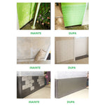 Set 10 Placi de Tapet, Flippy, Autoadezive, 70 x 77 cm, 3.5 mm Grosime, Suprafata Acoperita 5.3 mp, din PVC, Model
