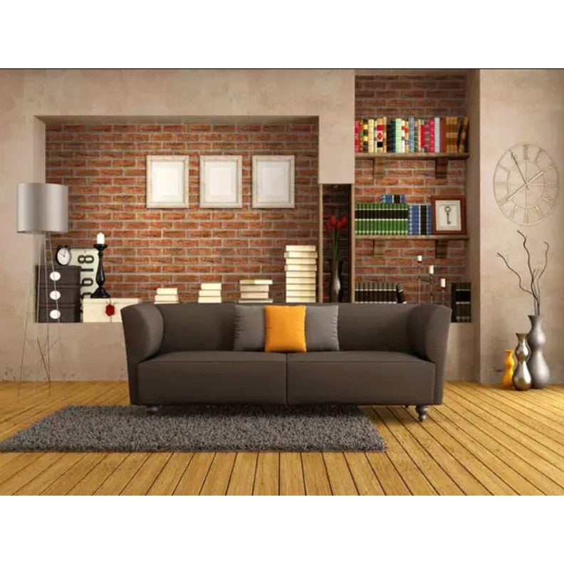 Set 10 Placi de Tapet, Flippy, Autoadezive, 70 x 77 cm, 2.5 mm Grosime, Suprafata Acoperita 5.3 mp, din PVC, Model