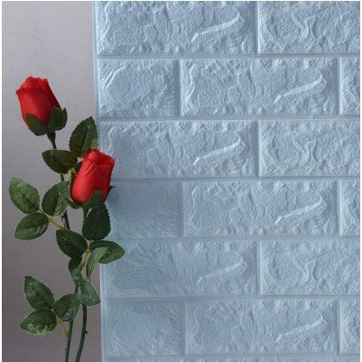 Set 10 Placi de Tapet, Flippy, Autoadezive, 70 x 77 cm, 3.5 mm Grosime, Suprafata Acoperita 5.3 mp, din PVC, Model