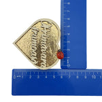 Set 100 bucati Martisor din Lemn cu Magnet, Jolie, Model Inima cu Scris O Primavara Frumoasa, Decor Buburuza, Insertie