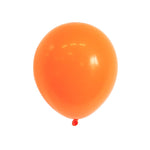 Set 12 Baloane, Flippy, din Latex Standard, 13 cm, Portocaliu