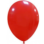 Set 12 Baloane, Flippy, din Latex Standard, 25 cm, Rosu