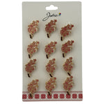 Set 12 Brose Martisor Primavara, Jolie, Model Buchet de Flori Roz