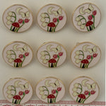 Set 12 Brose Martisor pentru Copii, Jolie, Model Primavara, Multicolor