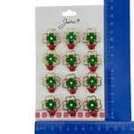 Set 12 Brose Martisor Primavara, Jolie, Model Trifoi cu Buburuza