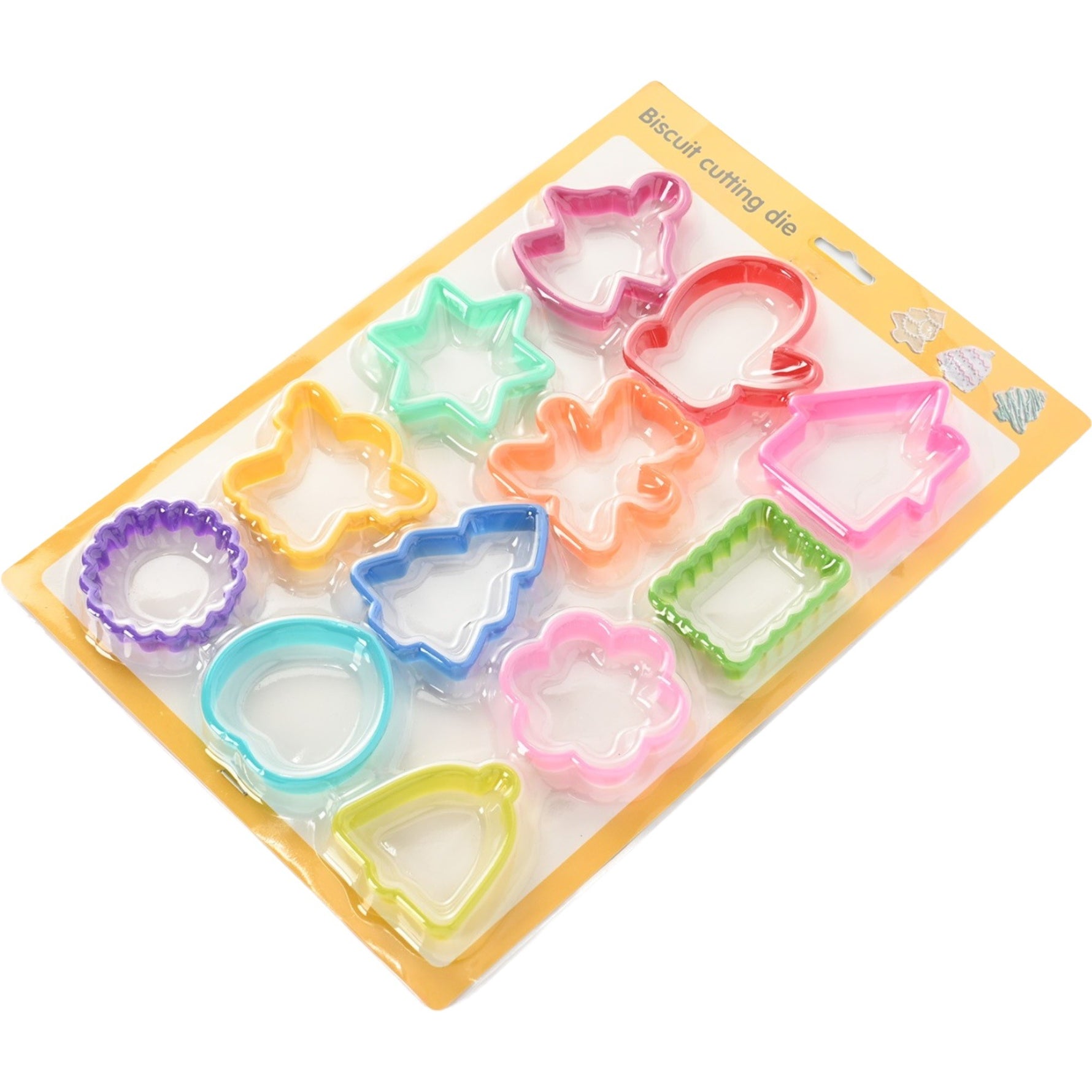Set 12 forme pentru prajituri Flippy, material polipropilena, diverse forme, pentru orice ocazie, adancime 1.6 cm, 23.3