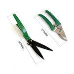 Set 12 Unelte de Gradina, Flippy, pentru Plantare Prelucrare Sol si Ingrijire Plante, Material PVC si Cardboard, Cutie