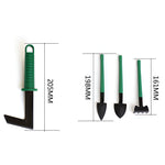 Set 12 Unelte de Gradina, Flippy, pentru Plantare Prelucrare Sol si Ingrijire Plante, Material PVC si Otel, Cutie