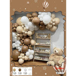 Baloane din Latex pentru Arcada, Flippy, Set Mix din 125 baloane, Model Petrecere pentru Arcada, Baloane Party, 12 cm,