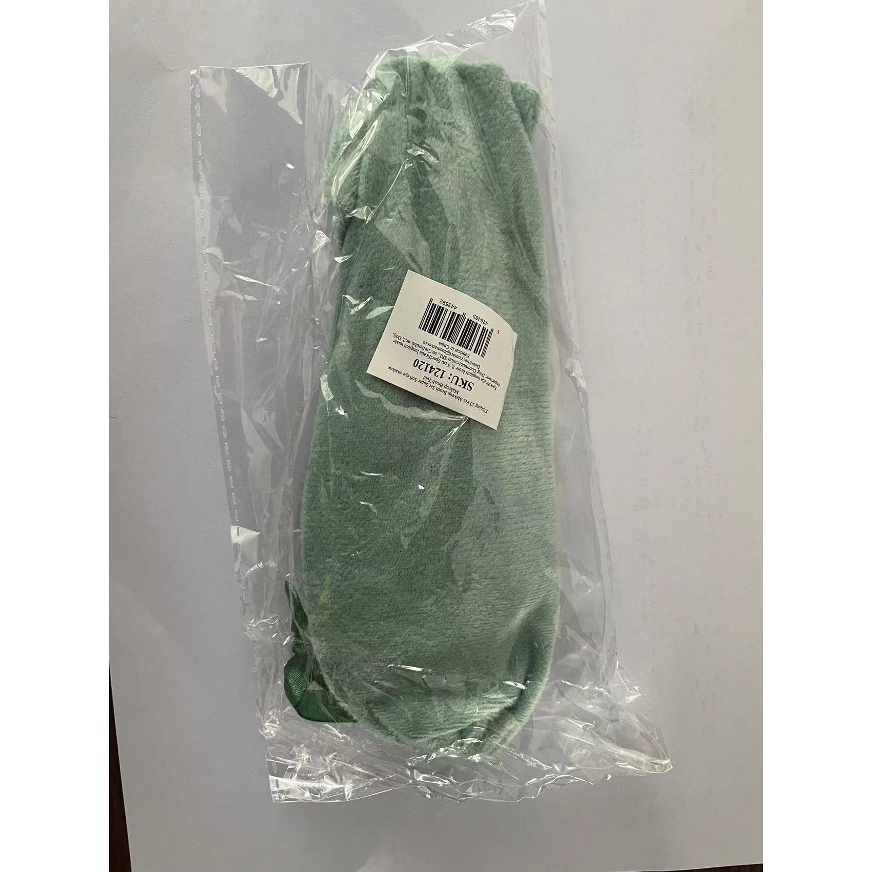 Set 13 pensule pentru machiaj, Flippy, super soft, makeup profesional/incepatori, verde