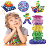 Set 178 Piese Betisoare Magnetice, Flippy, din Plastic/Magnet, +3 Ani, Multicolor
