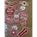 Set 18 Accesorii pentru Petrecere, Flippy, Props pentru Photo Corner, Tematica Ziua Mamei, Multicolor