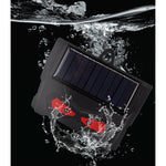 Set 2 Aparate Solare LED cu Ultrasunete, Flippy, Repelent pentru Animale Mari si Mici, Lumina Rosie si Alba, Anti