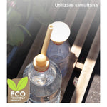 Set 2 capace de sticla pentru irigat florile Flippy, stropitoare si teava, practic si usor de utilizat, portabil,