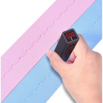 Set 2 Centuri de Monitorizare a Ritmului Cardiac Fetal, Flippy, Material Moale si Elastic, 6 x 130 cm, Albastru/Roz
