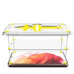 Set 2 folii sticla securizata cu sistem de montare usor si rapid Flippy compatibila cu Apple iPhone 12 Pro Max