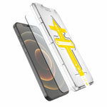 Set 2 folii sticla securizata cu sistem de montare usor si rapid Flippy compatibila cu Apple iPhone 12 Pro Max
