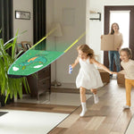 Set 2 Piese Jucarie Interactiva, Flippy, Pistol de Catapultare + Zmeu, din Plastic si Panza, +8 Ani, Impermeabil, Model
