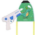Set 2 Piese Jucarie Interactiva, Flippy, Pistol de Catapultare + Zmeu, din Plastic si Panza, +8 Ani, Impermeabil, Model