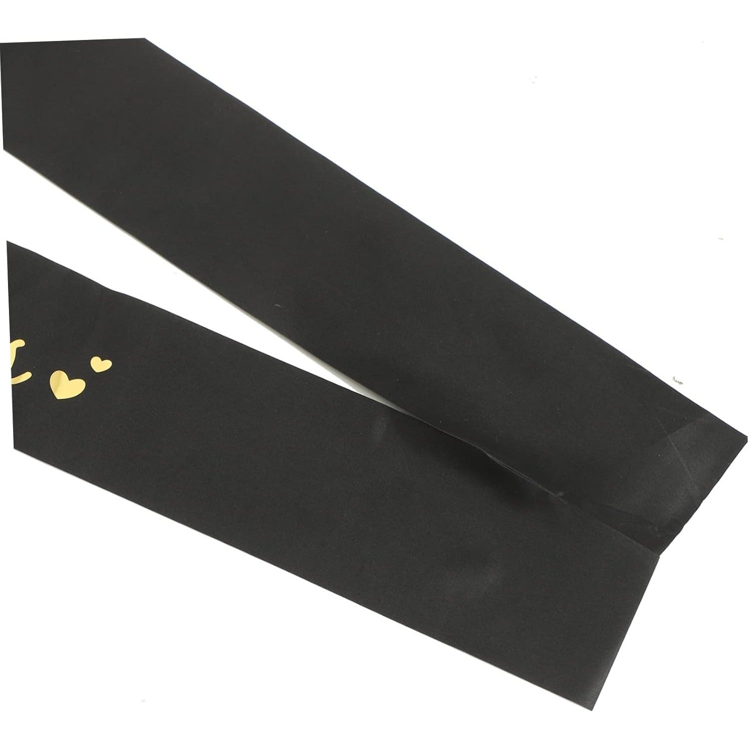 Set 2 Piese pentru Majorat, Flippy, 15 x 13 x 5 cm, Coronita Printesa Gold si Panglica 18&amp;Fabulous, Negru