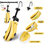 Set 2 Sanuri/Calapoade Reglabilile, Flippy, pentru Alungit si Largit Pantofi, Geanta si Incaltator Incluse, Universale,