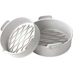 Set 2 tavi din silicon ecologic pentru air fryer Flippy, temperatura maxima 230 grade, reutilizabile, reciclabile, cu