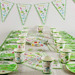 Set 20 Servetele de Masa, Flippy, Colectia Dino Park, 17 x 17 cm, din Hartie, Multicolor