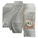 Ambalaje de Carton pentru Martisoare, Flippy, Set 200 Bucati, Cutii Brosa, Model Abstract, Gri deschis