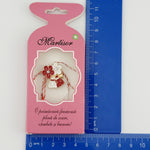 Ambalaje pentru Bratara Martisoare, Flippy, Set 200 Bucati, Cutii Brosa, Model Uniton, Roz