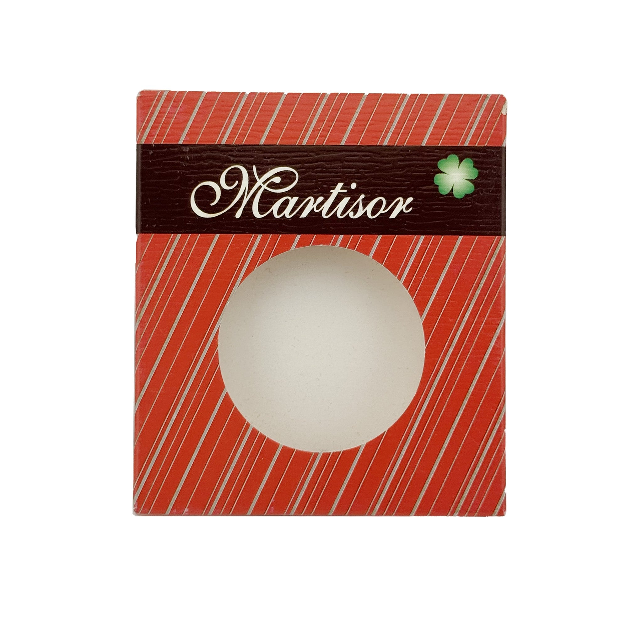 Ambalaje de Carton pentru Martisoare, Flippy, Set 200 Bucati, Cutii pentru Brosa Martisor, Model Rosu, 8 x 7 cm,