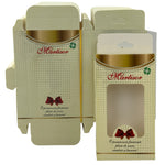 Set 200 Bucati Ambalaje de Carton pentru Martisoare, Flippy, Cutii Brosa, Model cu Funda, Galben
