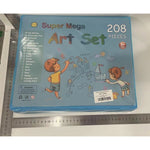Set 208 Piese, Complet pentru Pictura si Desen, Flippy, Tip Servieta, 3-12 Ani, 32.6 x 27.7 x 6 cm, Albastru