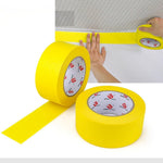 Set 24 Role Banda Adeziva de Mascare, Rezistenta UV, 48mmx50m, Rezistenta, Aderenta, Galbena