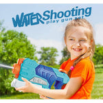 Set 2x Pistol cu Apa pentru Copii, Flippy, 6ani+, cu baloane de apa, Albastru + Roz, 1x 600 ML + 1x 550 ML