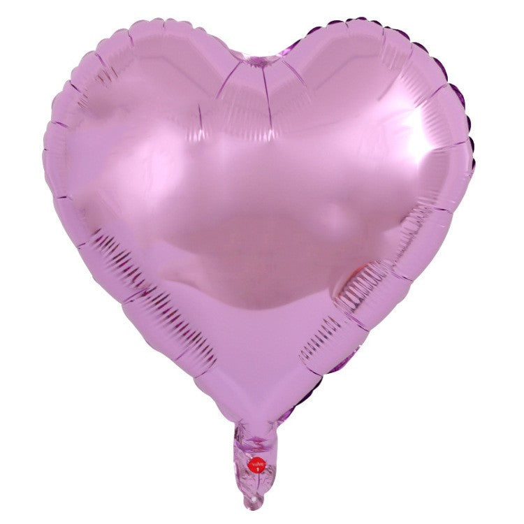 Set 3 Baloane din Folie Metalizata, Flippy, Figurina Inima, Tema Ziua Indragostitilor, 45 cm, Ambalaj Individual, Pai