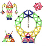 Set 308 Piese Betisoare Magnetice, Flippy, din Plastic/Magnet, +3 Ani, Multicolor