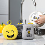 Set 4 bureti de vase Flippy cu tematica Funny Model 1